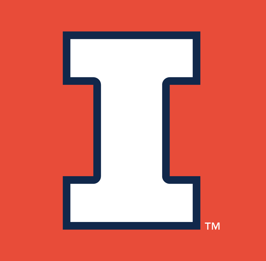 Illinois Fighting Illini 2014-Pres Alternate Logo 06 vinyl decal